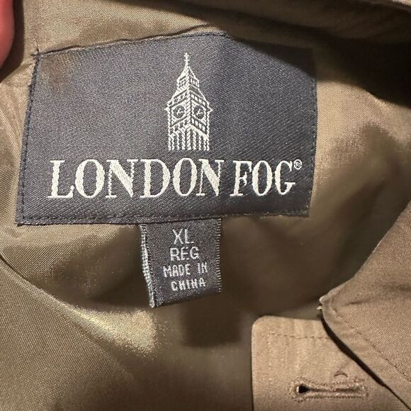 Vintage Men’s London Fog Overcoat - Zip out Lining - XL - Picture 8 of 11